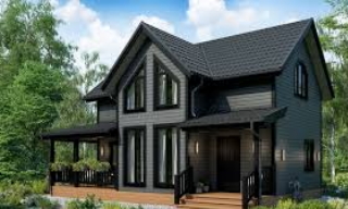 Проекты каркасных домов с террасой от 3644 рублей | Строй-Свм