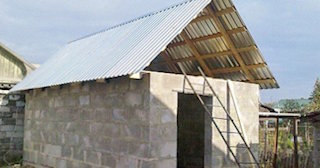 Строительство бани из пеноблоков в Североморске - цена от 135330 рублей