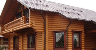 Строительство дома из оцилиндрованного бревна в Североморске - от 135330 рублей